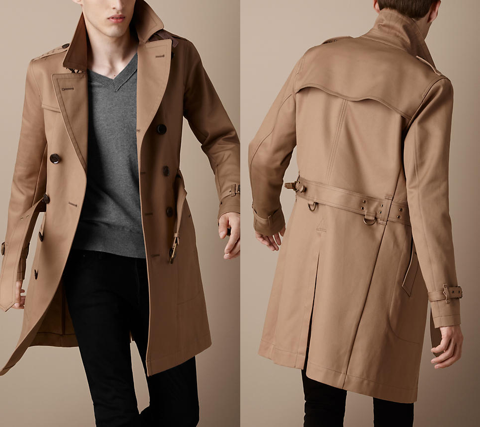 Trench coat homme, un manteau à porter avec soin